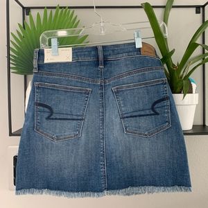 Jean skirt, never worn, with tags